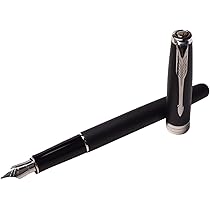 Parker 万年筆 ソネット マットブラックCT 万年筆 F 新品)PARKER パーカー 万年筆 ソネット マットブラックCT（商品